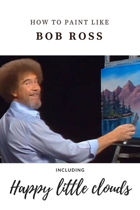 How to paint like Bob Ross - Gordon Bruce art Bob Ross Painting Videos, Paint Mountains, Bob Ross Landscape, Bob Ross Art, Mountains And Trees, Bob Ross Paintings, Painted Vans, Starry Night Painting, The Joy Of Painting