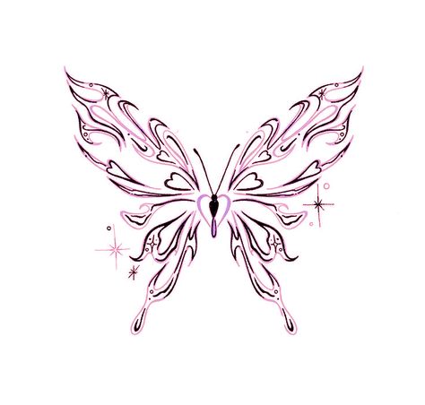 Butterfly Tattoo Stencil, Sigil Tattoo, Desen Realist, Small Pretty Tattoos, Cute Little Tattoos, صفحات التلوين, Cute Tiny Tattoos, Tattoo Style Drawings, Stylist Tattoos