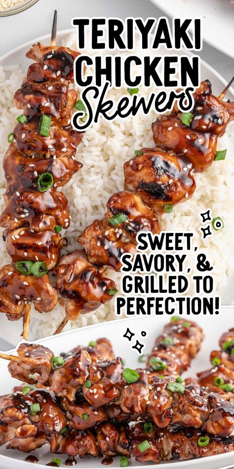 Best Chicken Skewers Kebab Recipes, Teriyaki Chicken Kebabs On The Grill, Chicken Skewers On The Grill, Teriyaki Chicken Skewers Oven, Chicken Brochette Marinade, Teriyaki Chicken Kabobs On The Grill, Chicken Skewers Grilled Marinade, Chicken Skewer Marinade, Asian Kabobs