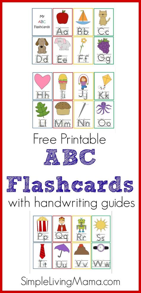 Teach your preschooler the alphabet with these fun printable alphabet flashcards. These ABC flashcards include handwriting guides. Letter Sound Flashcards, Kindergarten Flashcards, Homeschooling Elementary, Practicing Handwriting, Butterflies Classroom, Flashcards For Toddlers, Letter Flashcards, Montessori Language, Homeschooling Preschool