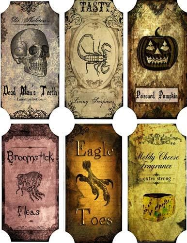 labels Halloween Apothecary Labels, Halloween Bottle Labels, Imprimibles Halloween, Halloween Potion Bottles, Halloween Apothecary, Apothecary Labels, Potion Labels, Halloween Things, Halloween 6