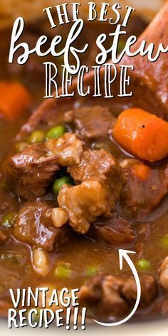 Beef Soup Meat Recipes, Stew Meat Pot Roast, Beef Tips Stew Crock Pot Recipes, Beef Stew Seasoning Recipe Mccormick, Grandmas Beef Stew Recipe, Easy Stew Recipes Crock Pots, Beef Stew With Roast Meat, Leftover Roast Beef Recipes Stew, Beef Stew Using Leftover Roast