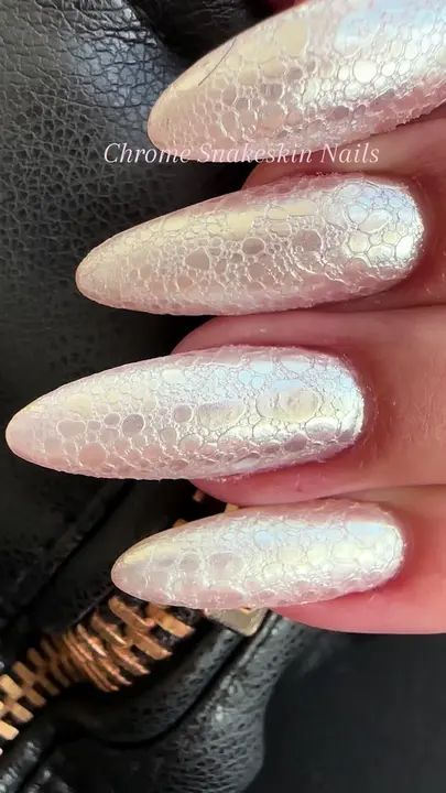 #fallnails #chrome #chromenails #silvernails #bubble #bubblenails #sna... | Chrome Nails | TikTok Bubble Design Nails, Bubble Chrome Nails, Bubble Nails Designs, Bubbles Nails, Bubble Nail Art, Bubble Dragon, Bubble Snake, Nails Tiktok, Bubble Nails