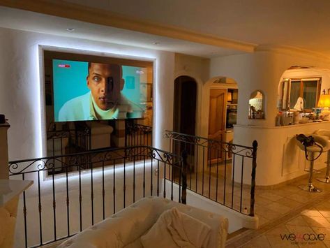 WHAT IS A MIRROR TV AND HOW DOES IT WORK? Pool Fireplace, Mirror Tv, Full Mirror, Mirror Surface, Tv Screen, Magic Mirror, House Bathroom, A Mirror, Turn Off