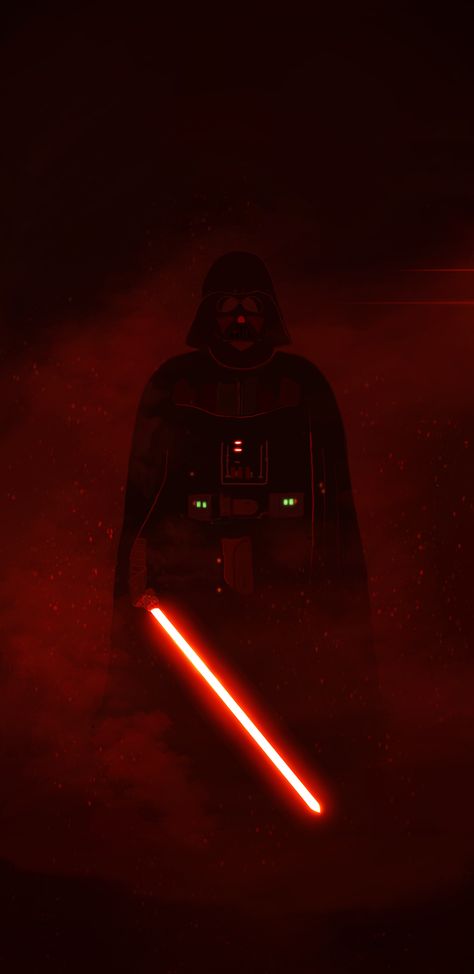 Rogue One Darth Vader, Painting Star Wars, Little Quotes, Star Wars Painting, Star Wars Background, Rogue One, Space Opera, Long Red, Darth Vader