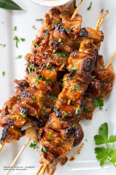 Ribs In Airfryer, Leftover Ribs, Ribs Instant Pot, Pork Roasts, Barbecue Skewers, Pork Kebabs, Pork Kabobs, Pork Barbecue, Grilled Kabob Recipes