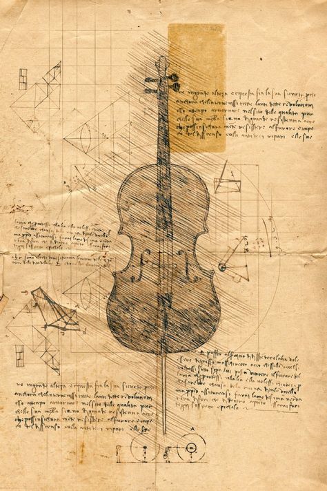 🥁 "Da Vinci Cello" Imagine that a "lost" notebook of Leonard da Vinci was recently found, and inside were sketches of various musical instruments that he envisioned. Now imagine the conversations when your guests see this "Da Vinci Sketch" of your favorite musical instrument on your wall... . . . . . #davincicello #solsticephotographydigitalart Sketching Aesthetic, Da Vinci Inventions, Cello Art, Music Sketch, Sacred Science, Geometric Tattoo Design, How To Make Drawing, Art Theme, A Level Art