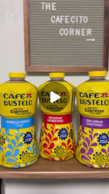 The Cafecito Corner ™ on Instagram: "This was sent to me so many times on my personal and coffee page that you KNOW I had to make my boyfriend pick this up for me in Miramar,FL since the Hialeah target didn’t have it. 

If you know me, you know I LOVE @cafebustelo so I got all 3. 
Already obsessed 🤩😍🤎☕️
•
#cafebustelo #targetfinds #icedcoffee #vanillacoffee #coffee #newrelease #cafebusteloespresso #bustelo #cafebustelocoffee" Cafe Bustelo Iced Coffee, Cafe Bustelo, Espresso Cafe, Espresso Recipes, Love Cafe, Vanilla Coffee, Frappe, My Boyfriend, Cold Brew