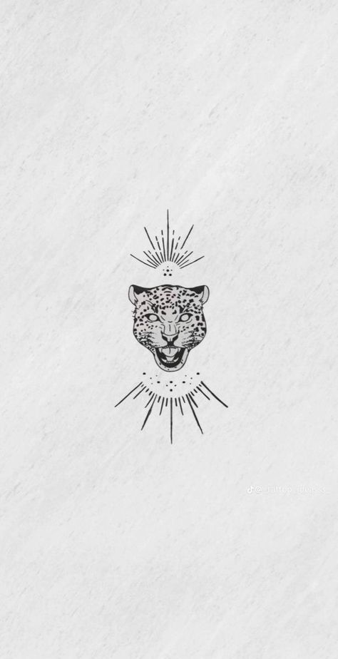 Muse Board, Big Cat Tattoo, Jaguar Tattoo, Small Neck Tattoos, Wrist Tattoo Designs, Small Chest Tattoos, Magic Runes, Leopard Tattoos, Rose Shoulder Tattoo