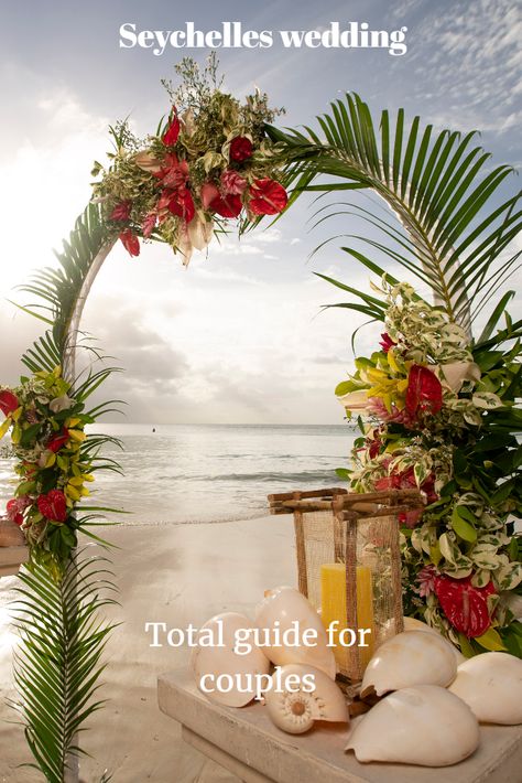 Seychelles Wedding Beach, Wedding Seychelles, Seychelles Wedding, Seychelles Hotels, Life Vision, Coast Wedding, Diy Wedding Decorations, Tropical Islands, Hotel Wedding