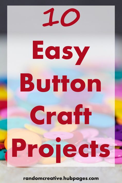 Crafts With Buttons, Button Crafts For Kids, Easy Jewelry Making Ideas, Button Art Projects, Buttons Crafts Diy, Craft Project Ideas, Button Diy, Buttons Crafts, Button Creations