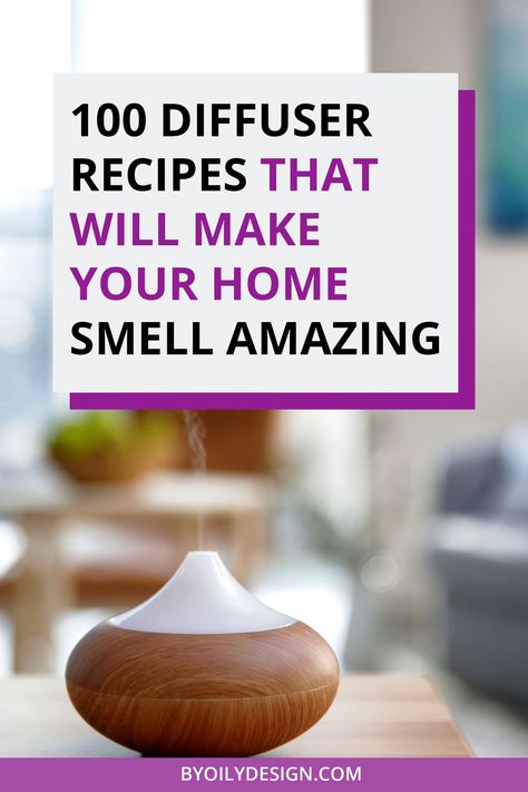 Looking for the simple way to make your home smell awesome? You'll love this list of over 100 diffuser recipes that will keep your home smelling clean and fresh all day long! Keep your home fresh smelling and enjoy the health benefits of this big list of diffuser recipes. #DiffuserRecipes #EssentialOils Clean House Smell, Frankincense Essential Oil Diffuser, Citrus Fresh Essential Oil, Best Smelling Essential Oils, Diy Diffuser Blends, Make Your Home Smell Amazing, Essential Oil Diffuser Blends Recipes, House Smell Good, Essential Oils Health