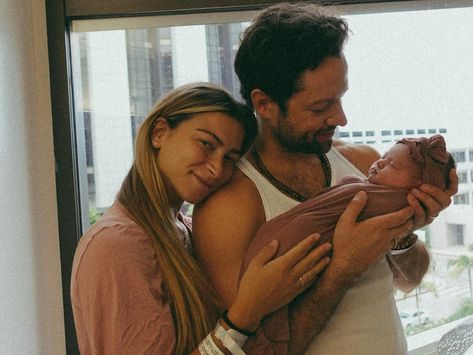 Dancing with the Stars couple Daniella Karagach and Pasha Pashkov have welcomed their first child. Schwarzenegger Son, Dancing With The Stars Pros, Dance Duet, Val Chmerkovskiy, Jenna Johnson, Dance Coach, Dance Program, Ballroom Dancer, Newly Engaged Couple