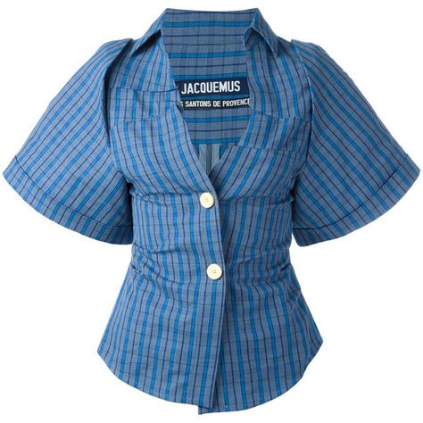 Jacquemus checked button front shirt (3,305 CNY) ❤ liked on Polyvore featuring tops, grey, button front top, checked shirt, checkered pattern shirt, gray top and gray shirt Elegant Outfit Classy, Denim On Denim, Pattern Shirt, Gray Shirt, Gray Top, Button Front Top, Checkered Shirt, Grey Top, Grey Shirt