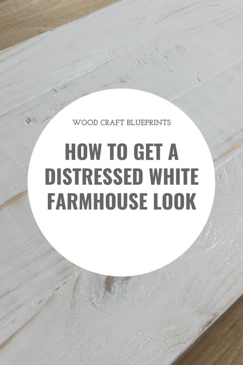 Best Paint For Wood, Distress Wood, Distressed White Wood, Diy Wood Bench, Acrylic Craft Paint, Beginner Woodworking Projects, Wood Tree, Wood Working For Beginners, Wood Craft