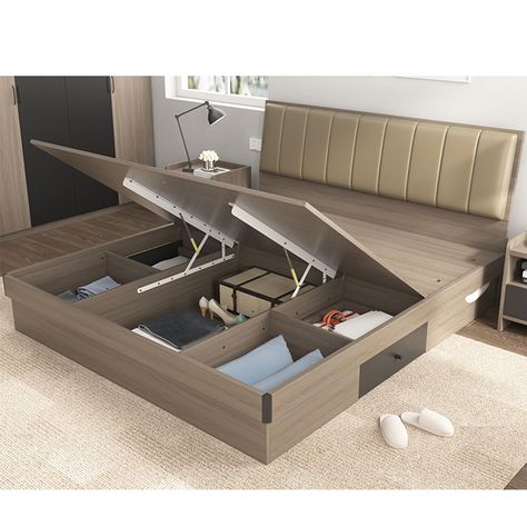 King Sleeping Panel Adult Wooden Single Modern Double King Loft Platform Single Queen Full Size Bed Frame With Storage https://m.alibaba.com/product/1600267738828/King-Sleeping-Panel-Adult-Wooden-Single.html?__sceneInfo={"cacheTime":"1800000","type":"appDetailShare"} King Size Bed Storage, King Size Storage Bed Designs, Plywood Bed Design Modern, Double Bed Design Modern With Storage, Small Room Beds, Double Bed Design Modern, Plywood Bed Designs, Plywood Bed, King Size Bed Designs