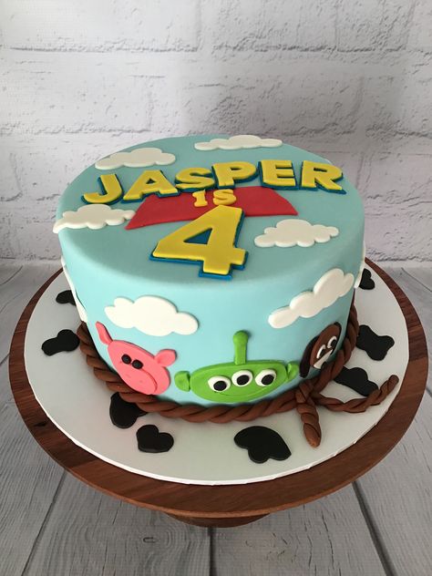 Tou Story Birthday Cake Ideas, Toy Story Cake One Tier, 1 Tier Toy Story Cake, Toy Story Smash Cake 2nd Birthday, Toy Story Two Infinity And Beyond Cake, Toy Story Diy Cake, Toy Story Birthday Cake Buttercream, Toy Story Second Birthday Cake, Small Toy Story Cake