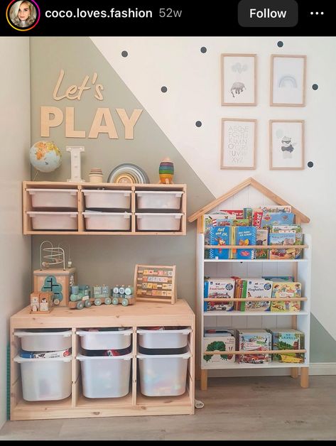 Montessori Infant Room, Small Playroom, Toddler Boy Room Decor, Living Room Playroom, Baby Playroom, Toddler Playroom, Kids Playroom Decor, Baby Boy Room Decor, Kids Bedroom Inspiration