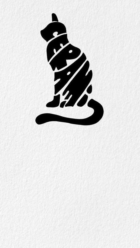 Animal Typography Design, Cat Text Art, Cute Cat Logo Design, Warp Text, Cat Logo Design Ideas, Cat Typography, Cat Text, Logo Animal, Logo Letter