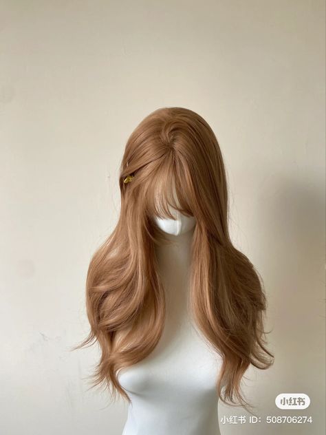 Haircuts Aesthetic, Korean Hair Color, Brown Hair Looks, Brown Hair Inspo, Hair Inspiration Long, Ginger Hair Color, Gorgeous Hair Color, Strawberry Blonde Hair, Pretty Hair Color