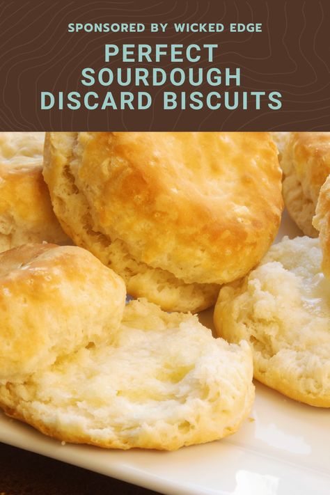 Sourdough Discard Biscuits, Discard Biscuits, Flakey Biscuits, Sourdough Biscuits, Recipe Using Sourdough Starter, Dough Starter, Sourdough Starter Discard Recipe, Homemade Sourdough Bread, Bread Starter