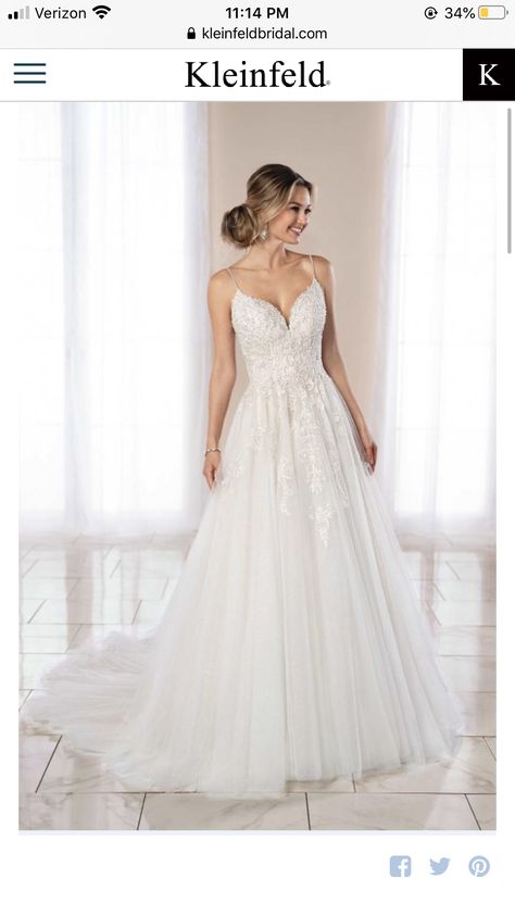 Hailey Paige Wedding Dress, Hailey Paige, Paige Wedding Dress, Wedding Dresses Kleinfeld, Wedding Dress Suit, Wedding Dress Types, Kleinfeld Bridal, Cute Wedding Dress, Big Bust