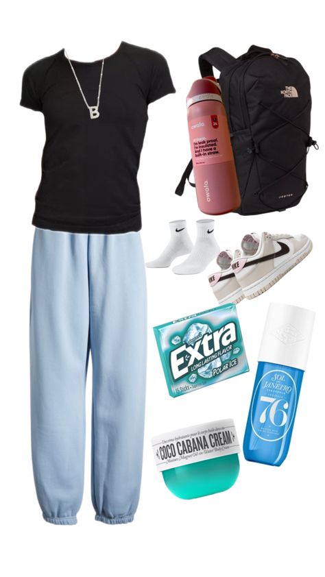 Best school outfit and stuff ever well not ever but pretty cool I think 😁😁😁😁😁😁😁😈😈😈😈🤭🤭🤭😬😬😬🤫🤫🤫😁😁😁🥺🥺🥹🥹😊😊😊😊😊 Outfit Needs, School Fun, School Outfit, Pretty Cool, Body Cream, The North Face