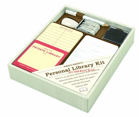 Personal Library Kit ($18) Reading Encouragement, Personal Library Kit, Library Shop, Private Library, Lending Library, Card Catalog, Ela Teacher, Beloved Book, Personal Library