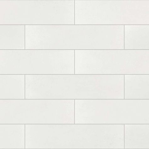 naive 3x12 tg44e - white Tile and Stone: Wall and Flooring Tiles - Shaw Builder Flooring Textured Subway, Unsanded Grout, Rustic Tile, Bathtub Tile, Rectangle Tiles, White Ceramic Tiles, Glazed Walls, Tile Covers, Classic Tile