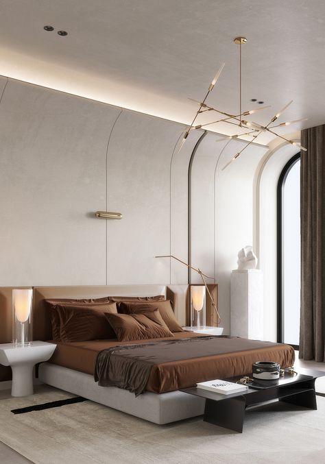 Bedroom Inspiration - The perfect Bed End - Darren James Interiors Hotel Room Design, Bedroom Bed Design, Bedroom Furniture Design, Design Living Room, Residential Interior, Apartment Interior, Luxurious Bedrooms, Interior Design Trends, 인테리어 디자인