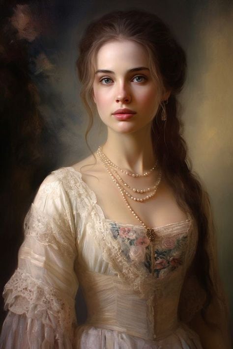 Old oil Paintings. | 💙 Art Arte 🪶 | Facebook 얼굴 그리기, Victorian Women, Historical Dresses, Character Portraits, Dark Fantasy Art, Portrait Drawing, Portrait Art, Classic Art, Female Art