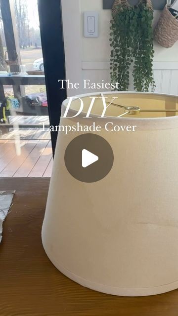 Lia Watson~Southern Yankee DIY on Instagram: "Lampshades aren’t cheap…  With this easy DIY lampshade hack you can update cracked, boring, or out of style lampshades with just a little fabric!   The best part is you don’t have to sew anything & you can knock on this DIY out in less than an hour.  ✨Want more no sew diy fabric home decor projects? Find them all at SouthernYankeeDIY.com & FOLLOW @southernyankeediy to never miss a budget friendly home project!   Do you have a tablecloth that would also make a great lampshade?" Covering Lampshades With Fabric, Painting Fabric Lamp Shades, Diy Colorful Lampshade, How To Make Lampshades Tutorials, Recover A Lampshade With Fabric, Lamp Shade Makeover Ideas Lampshade Redo, Diy Gathered Lampshade, No Sew Lampshade, Decorate Lampshade Ideas