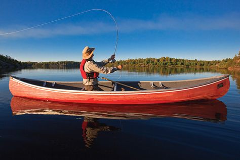 Canoe Fishing, Boundary Waters Canoe Area, Big Biceps, Logo Design Collection, Fly Fisherman, Fishing Guide, Canoeing, Best Fishing, Fish Art