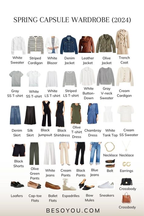 Capsule Wardrobe Casual, Capsule Wardrobe Women, Spring Summer Capsule Wardrobe, Outfit Photos, Capsule Wardrobe Essentials, Fashion Capsule Wardrobe, Spring Capsule, Travel Capsule Wardrobe, Spring Capsule Wardrobe