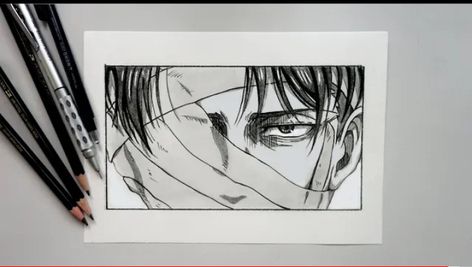 Captain Levi Sketch, Levi Anime Drawing, Aot Art Sketches, Levi Ackerman Sketch Easy, Captain Levi Drawing, How To Draw Levi Ackerman, Levi Eyes Manga, How To Draw Levi, Levi Art Drawings