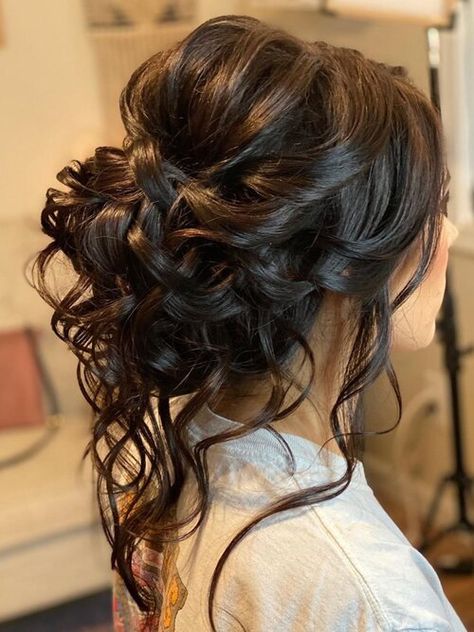 Short Bridal Hair, Wedding Hair Up, Quinceanera Hairstyles, Quince Hairstyles, Hair Due, Long Hair Wedding Styles, Mom Hairstyles, Wedding Hair Inspiration, Hairdo For Long Hair