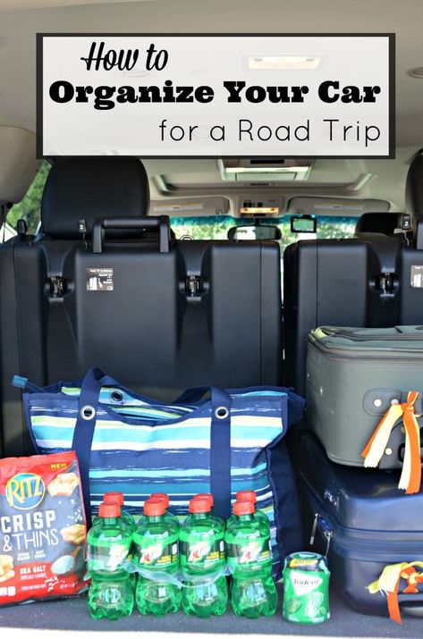 Packing Food For Road Trip, Road Trip Organization Travel Hacks, Trip Organization, Road Trip Organization, Organized Car, Road Trip Food, Road Trip Snacks, Road Trip Car, Ny Trip