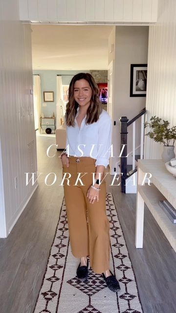 McKenzie McGlynn on Instagram: "My favorite wide leg pants of all time.. @anthropologie Maeve Colette Pants! Comes in petite sizing which is so hard to find which is why I extra appreciate them. They are super stretchy and have front and back pockets. They’re the perfect length for sneakers or boots. (Also come in a lot of colors!!) Linking in my @shop.ltk shop! 😊 #workwear #petite #fallstyle #petiteblogger #fashionblogger" Maeve Colette Pants, Anthropologie Colette Pants, Anthropologie Collette Pants Outfit, Workwear Petite, Colette Pants, Maeve Pants, Pants Outfit Work, Petite Bloggers, Clothing Inspiration