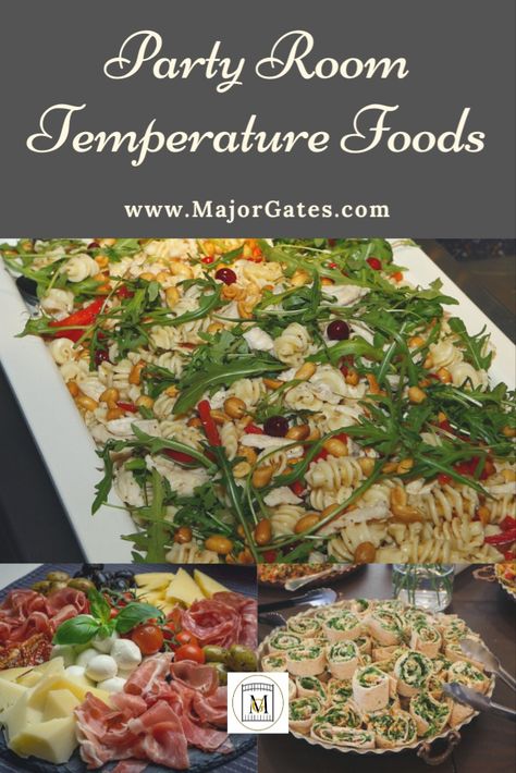 When planning a party or event you have to consider room temperature foods that serve well that can be eaten throughout the event. Warm food is harder to keep warm than cold foods are to keep cold. You can always sit a variety of platters on ice with little to no expense. I will offer suggestions for room temperature foods that serve well throughout a party or event. #party #partyfood #food Cold Dinner Party Ideas, Cold Tail Gate Food Ideas, Appetizer That Can Sit Out, Food That Can Be Served Room Temp, Cold Food Platters, Cold Reception Food, Keep Party Food Cold, Party Food Cold Make Ahead, Cold Party Dishes