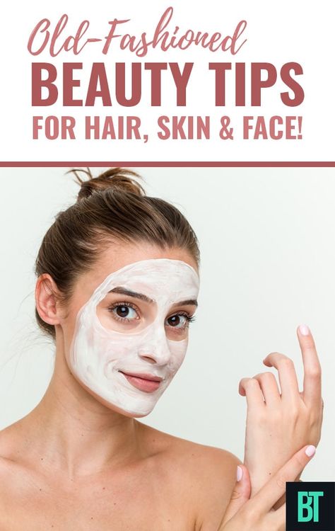 Good, old fashioned beauty tips and tricks for healthy hair, glowing skin and beautiful face. How to look beautiful for cheap! Some great beauty tips and DIY natural treatments for you to try at home today. #beauty #beautytips #haircare #skincare #facecare #diybeauty Best Hair Curler, Normal Skin Care Routine, Tips For Hair, Beauty Tips And Tricks, Natural Beauty Diy, For Healthy Hair, Diy Remedies, Beauty Tips For Face, Beauty Tips For Hair