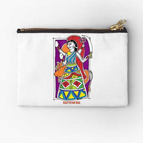 Get my art printed on awesome products. Support me at Redbubble #RBandME: https://www.redbubble.com/i/pouch/Madhubani-Painting-Painting-of-Katyayani-Mata-Navratri-pooja-Navratri-Special-Madhubani-Hub-Original-painting-of-Amrita-Gupta-by-amytmyprints/60058705.440R3?asc=u Katyayani Mata, Navratri Pooja, Navratri Special, Madhubani Painting, Painting Painting, Zipper Pouch, Zip Around Wallet, Awesome Products, Coin Purse