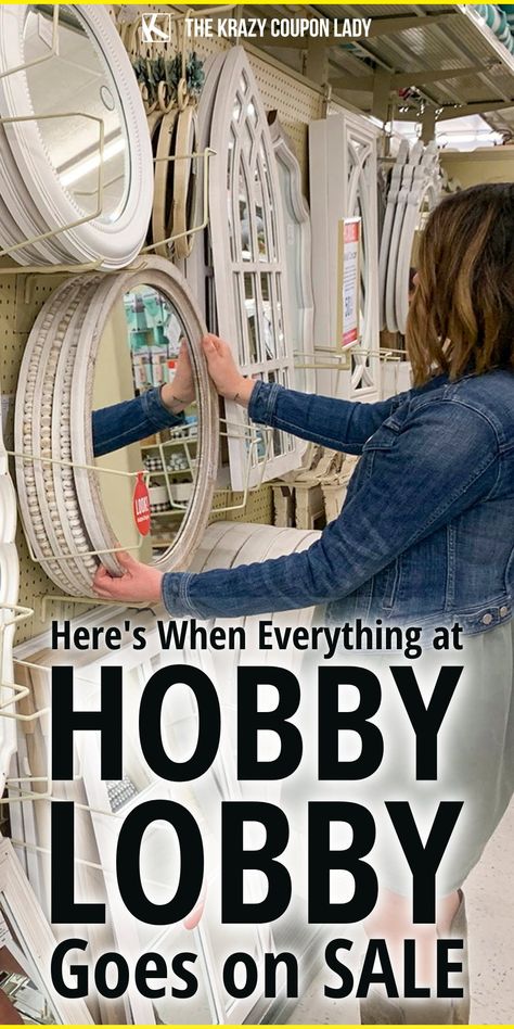 Hobby Lobby Sale Schedule 2023, Hobby Lobby Mirrors, Hobby Lobby Sale Schedule, Hobby Lobby Hacks, Hobby Lobby Frames, Hobby Lobby Wall Decor, Hobby Lobby Sales, Hobby Lobby Crafts, Farmhouse Decorations