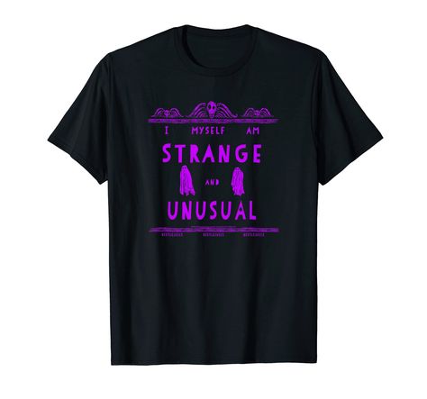 PRICES MAY VARY. Beetlejuice I Myself am Strange and Unusual is 100% authentic, officially licensed Beetlejuice merchandise! (WBM1537) Beetlejuice is the film where a recently deceased couple hire "bio-exorcist" Beetlejuice to scare away the new living residents of their dream home. Directed by Tim Burton and starring Alec Baldwin, Geena Davis, Winona Ryder, and Michael Keaton. Lightweight, Classic fit, Double-needle sleeve and bottom hem Tim Burton Clothes, Beetlejuice Shirt, Directed By Tim Burton, Gratitude Changes Everything, Supernatural Tshirt, Geena Davis, Strange And Unusual, Michael Keaton, Winona Ryder