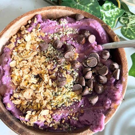 Ninja Creami Smoothie Bowl - Recipe Diaries Ninja Creami Smoothie, Ninja Smoothies, Ninja Creami Recipes, Dole Whip Recipe, Batch Baking, Creami Recipes, Small Batch Baking, Smoothie Bowl Healthy, Vanilla Recipes