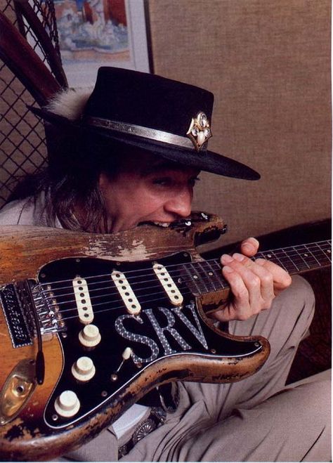 9 Things You Probably Didn’t Know About Stevie Ray Vaughan Steve Ray Vaughan, Stevie Ray Vaughn, Famous Guitars, Ray Vaughan, Stevie Ray Vaughan, Stevie Ray, Blues Guitar, I'm With The Band, Mötley Crüe