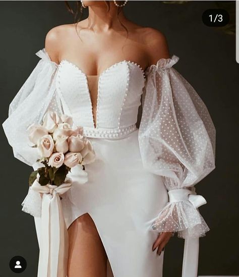 ғσℓℓσω мє: @Rollody Bridal Designs, Bridal Couture, Dream Wedding Dresses, Mermaid Wedding, Fancy Dresses, Wedding Gown, Bride Dress, Boho Wedding, Pretty Dresses