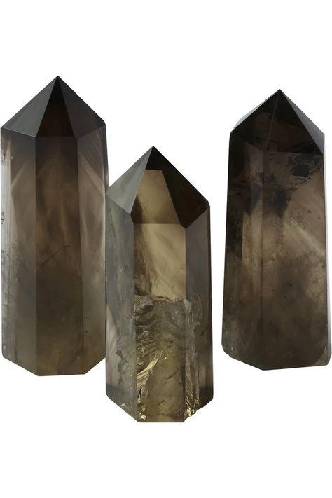 Smokey Quartz Crystal | KILLSTAR - US Store Spooky Bedroom, Protection Talisman, Divination Tools, Wedding Tattoos, Protection Stones, Quartz Crystals, Crystal Shop, Raw Gemstones, Crystal Collection