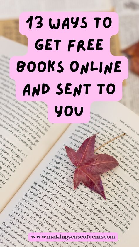 13 Ways To Get Free Books Online And Sent To You. Want to learn how to get free books sent to you? Here are 13 ways to get free books online and offline, children's books, adult, and more! How to get free books sent to you, How to get free books for students, how to get free books (hard copy), How to get free books from publishers Links To Download Books For Free, Free Books Pdf, Books For Students, Download Books For Free, Book Swap, Free Online Library, Starting A Book, Book Program, Books For Free