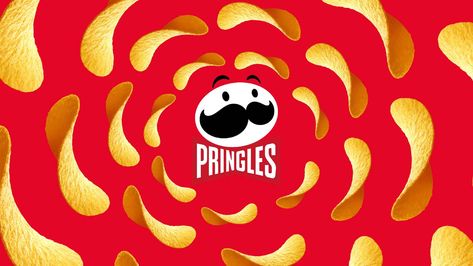 Pringles Wallpaper, Pringles Logo, Red Boxing Gloves, Chip Packaging, Stop Motion Animation, Chips Brands, Brand Refresh, Motion Animation, Wallpaper Laptop