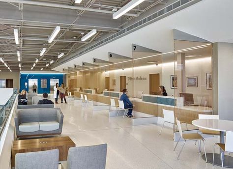 Service Center Design, Hospital Interiors, Crocodile Species, Bank Interior Design, Bank Interior, Healthcare Interior Design, Service Counter, Lobby Interior Design, Terrazzo Floors